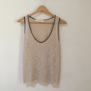 NWOT PROJECT SOCIAL T CREAM TANK Medium